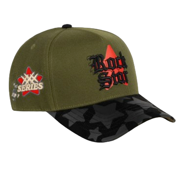 JC hats ROCKSTAR GREEN